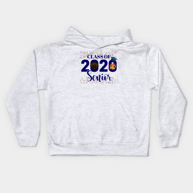 Class of 2020 Seniors Bears Kids Hoodie by BBbtq